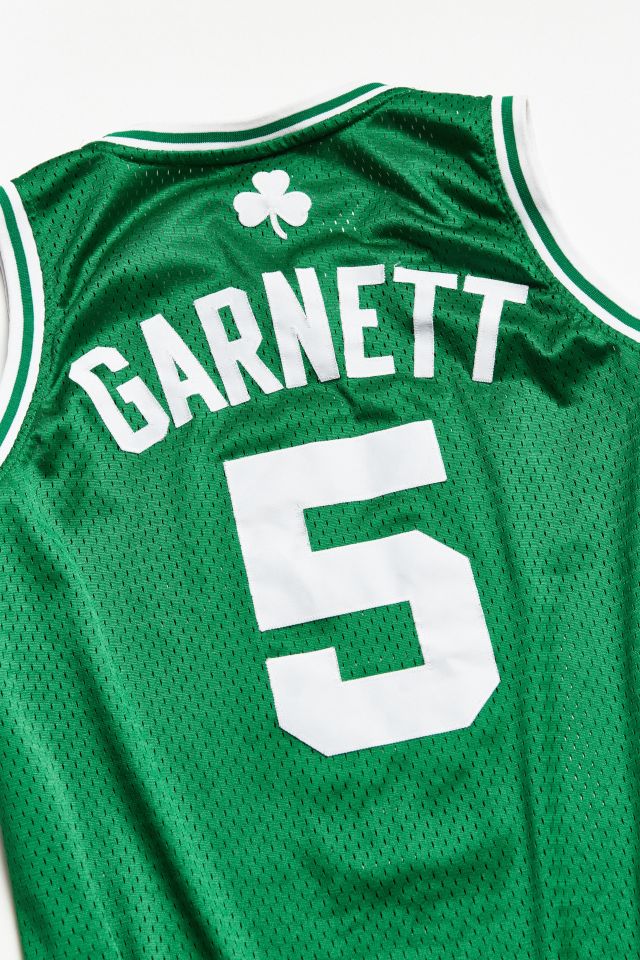 Garnett Celtics Jersey NBA Basketball Shirt Adidas Polyester Trikot Mens  Size S