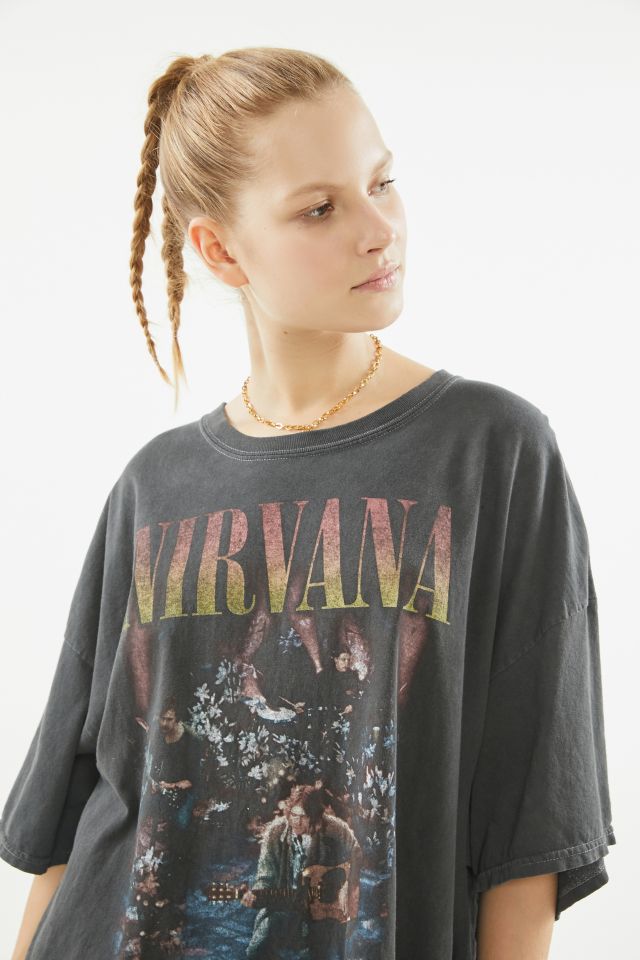 Urban outfitters hot sale nirvana t shirt