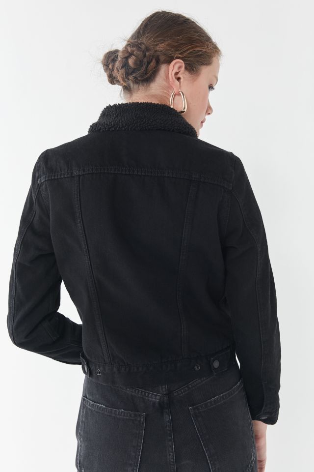 Levi’s Denim Sherpa Trucker Jacket #2