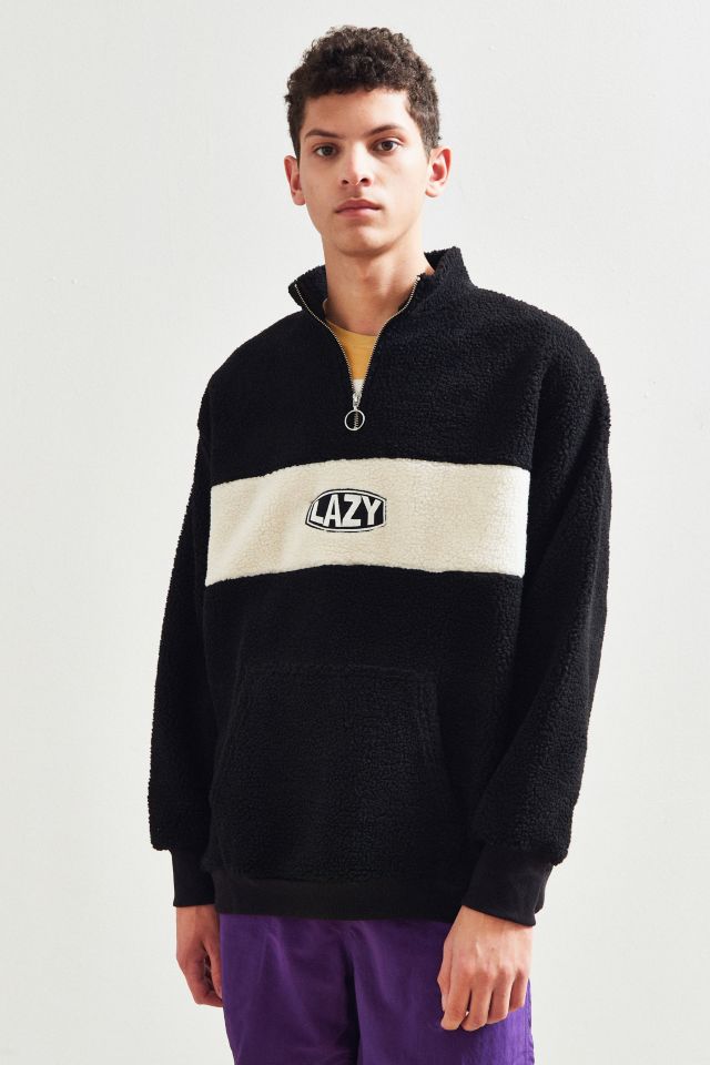 Lazy Oaf Forest Green Zip Polar Fleece Jacket Size XS | eBay