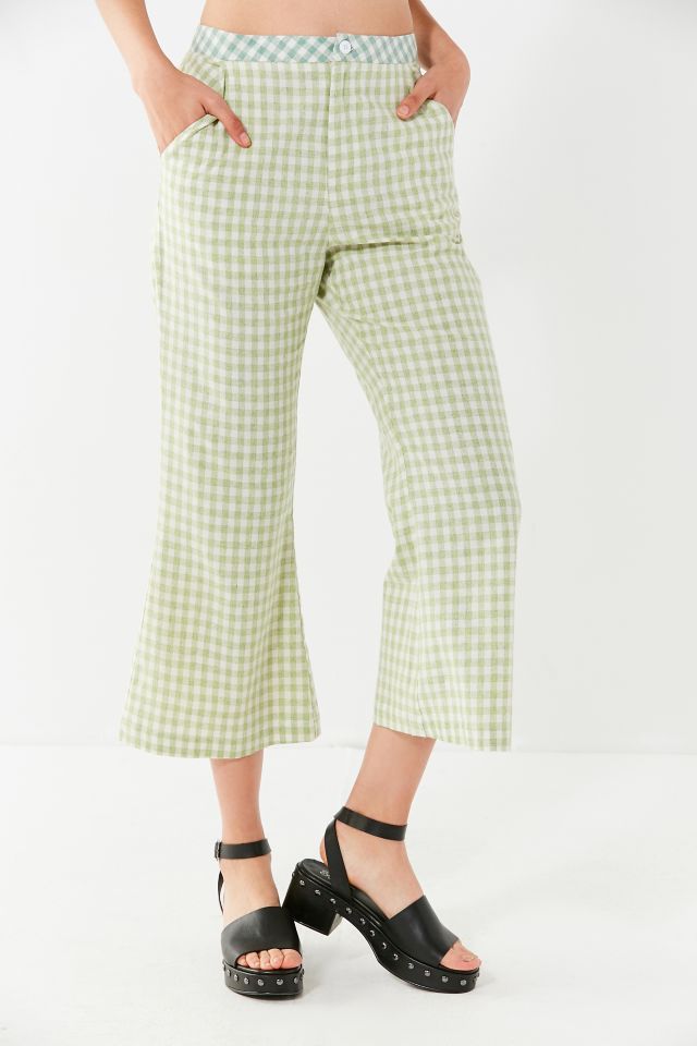 Uo Leanna Gingham Pants