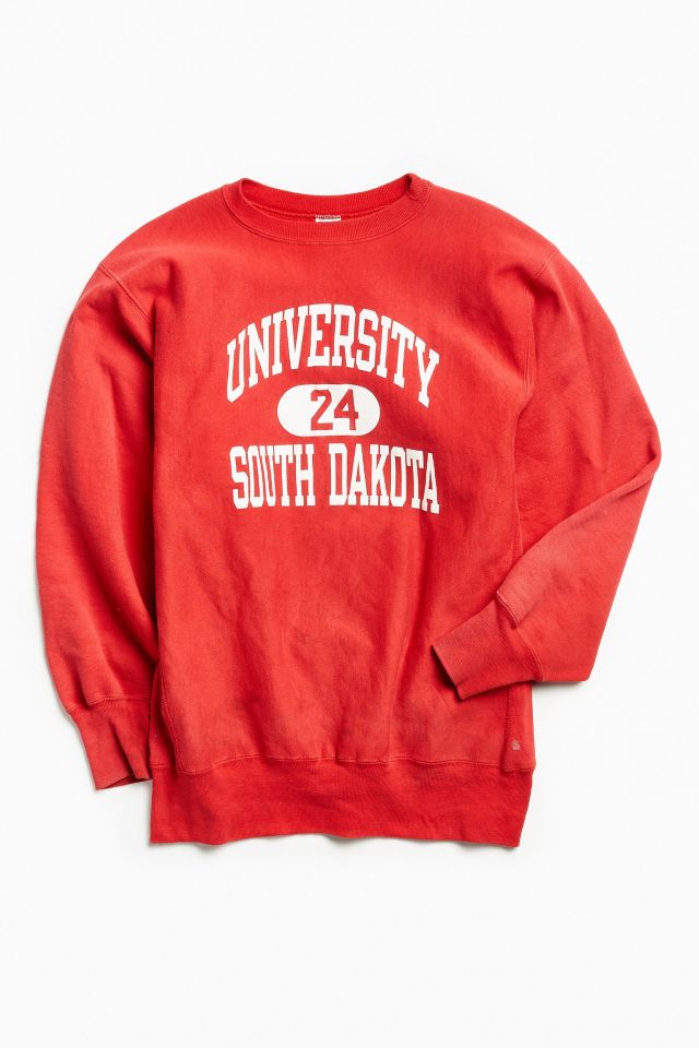 Vintage red best sale champion sweatshirt