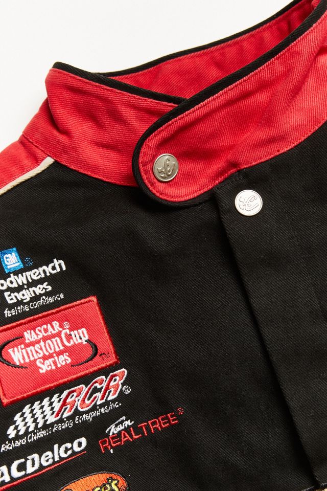 Vintage NASCAR Black + Red Snap-On Jacket #4