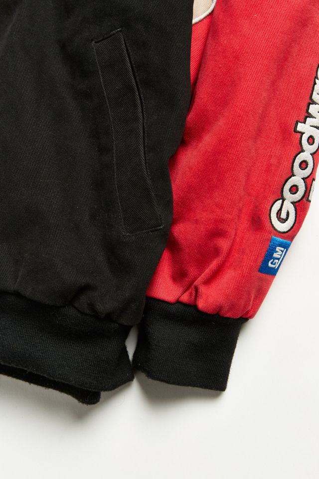 Vintage NASCAR Black + Red Snap-On Jacket #5