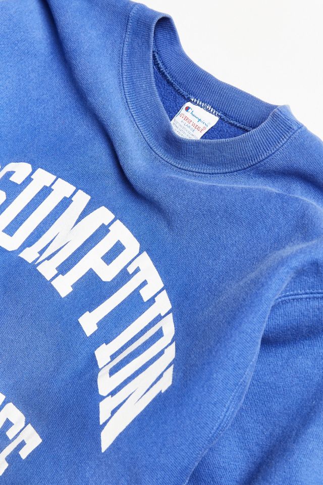 Assumption hot sale college sweatshirt