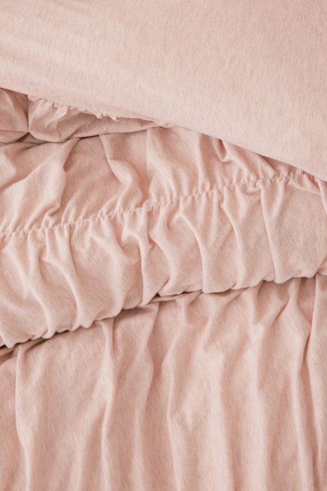 Cinched Jersey Duvet Cover #3