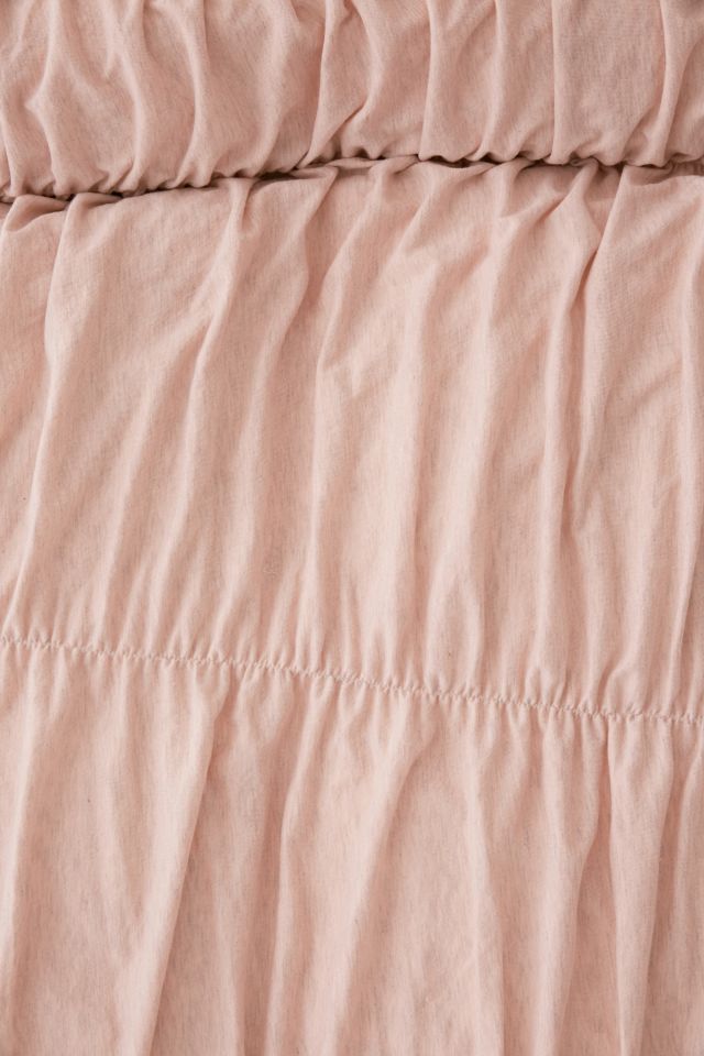 Cinched Jersey Duvet Cover #4