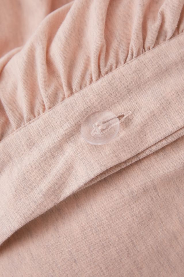 Cinched Jersey Duvet Cover #5