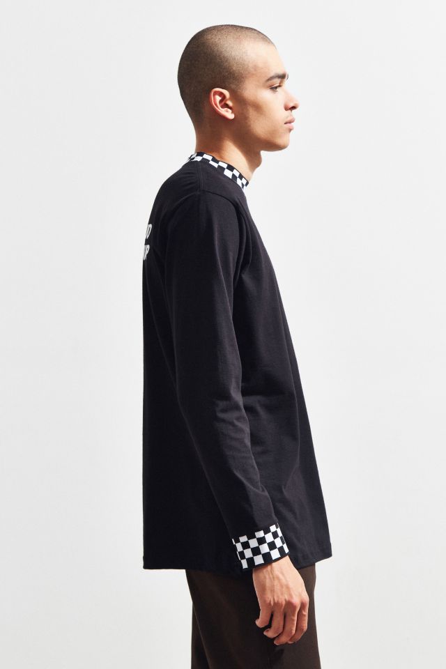 Raised By Wolves Checkered Long Sleeve Tee #2
