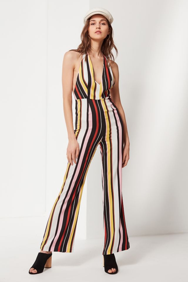 Urban outfitters hotsell striped jumpsuit