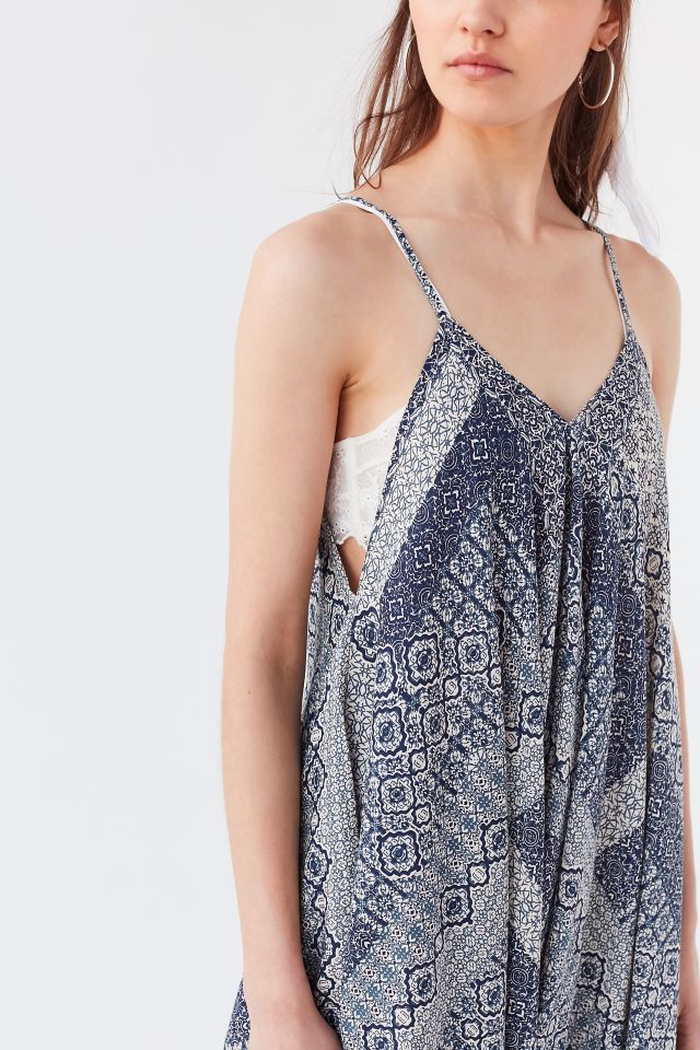 UO Bohemian Handkerchief Hem Midi Dress #2