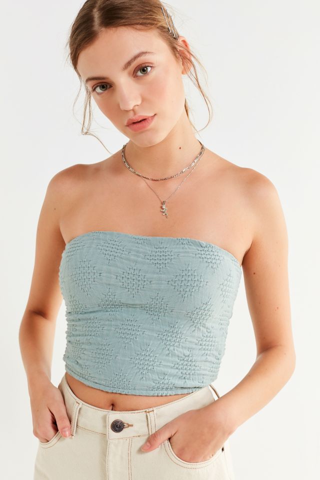 UO Tamara Textured Tube Top