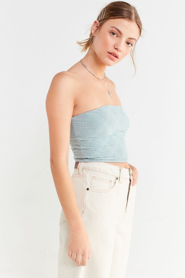 UO Tamara Textured Tube Top #3