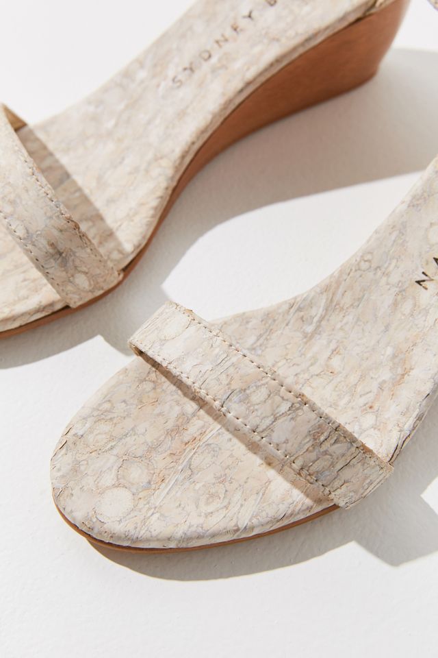 Sydney Brown Vegan Wedge Sandal #1