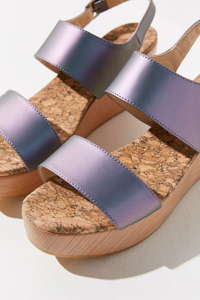 Sydney Brown Vegan Platform Sandal #4
