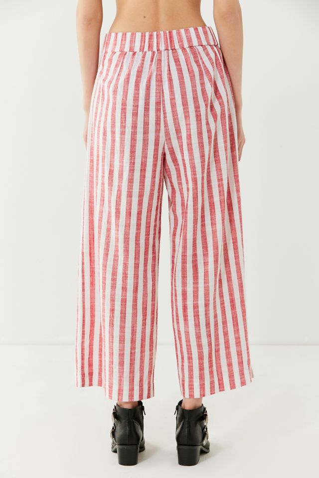 UO Penny Striped Wide-Leg Pant #1