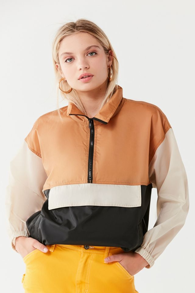 UO Ferris Popover Windbreaker Jacket #2