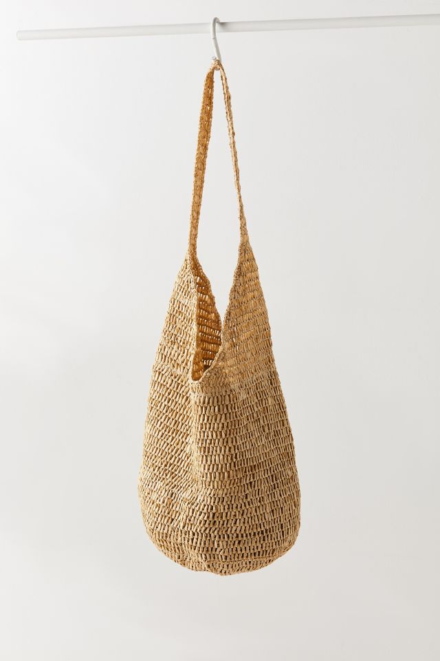 Fourre-tout ample en paille #1