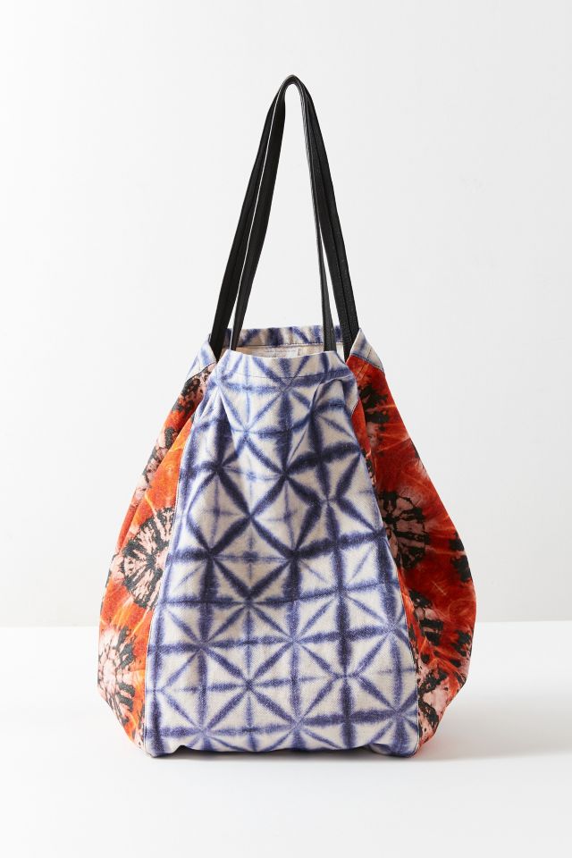 Fourre-tout avec motif shibori de Me & Kashmiere #2
