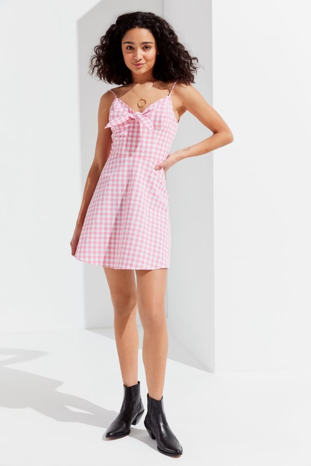 Urban outfitters clearance pink gingham dress