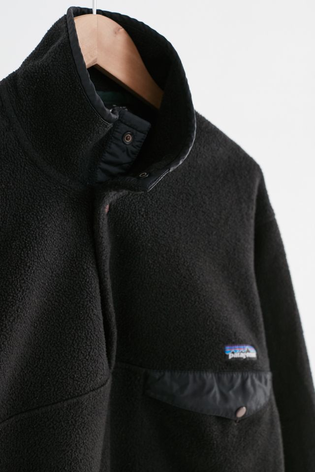 Sweatshirt en molleton noir vintage Patagonia #1