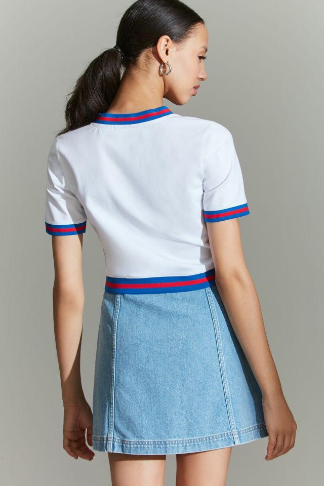 FILA + UO Narla V-Neck Cropped Tee #2