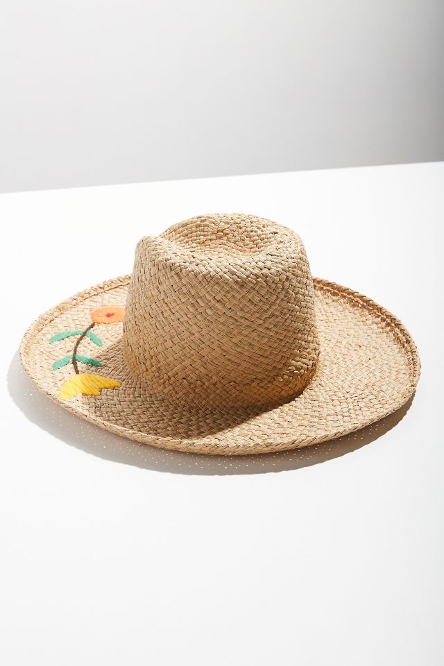 Brixton Jenna II Floral Embroidered Rancher Hat #3