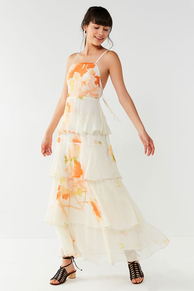 Urban outfitters hotsell floral maxi dress