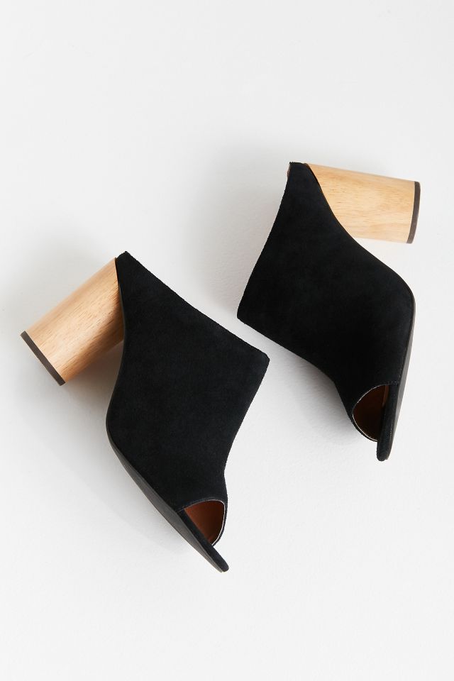 Mule Talon Suède Coquelicot #4