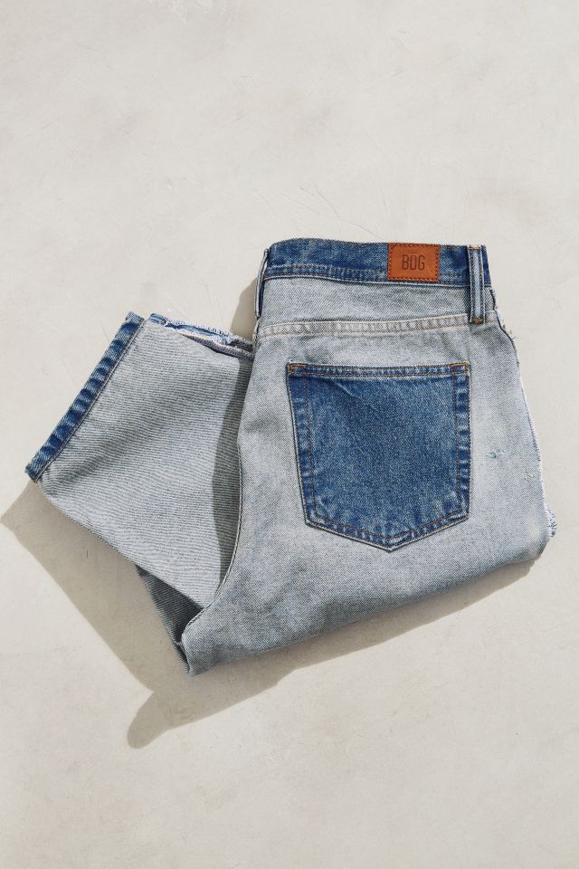BDG Inside-Out Straight Cropped Jean #1