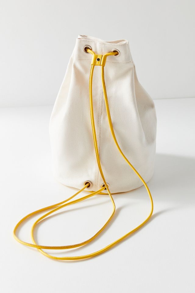 Canvas Drawstring Backpack #4