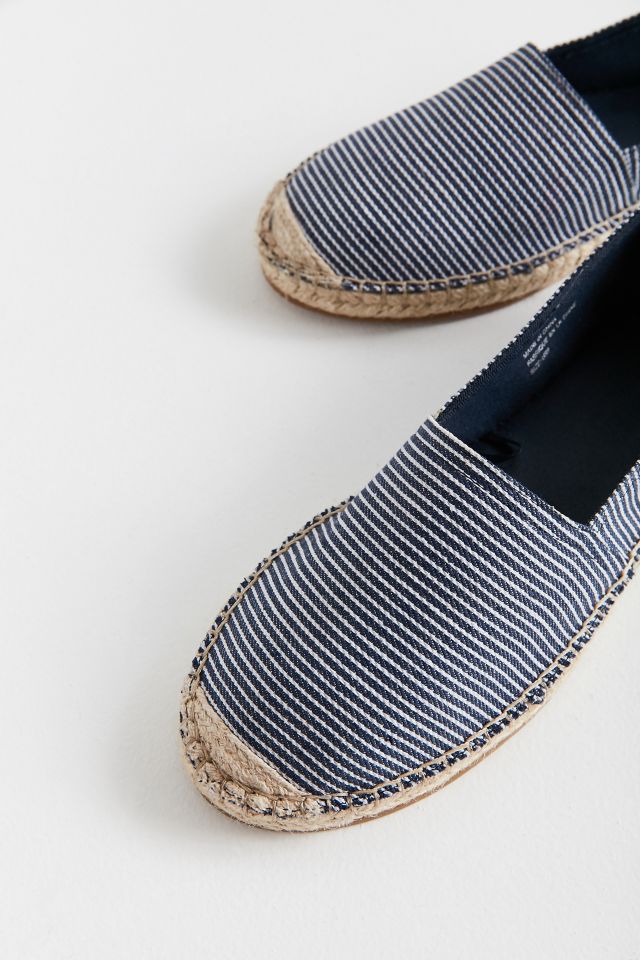 denim espadrille flats