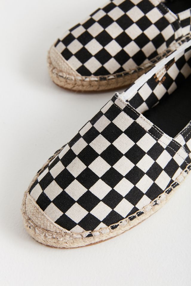 UO Checkerboard Espadrille Flat #3