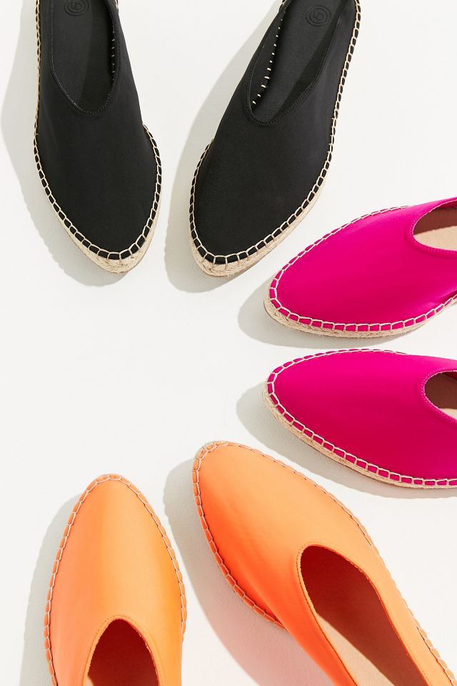 Chaussures à talons plats à enfiler style espadrille en néoprène UO #2