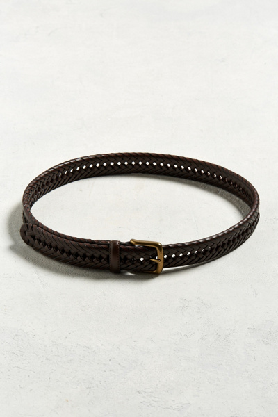 Ceinture En Cuir Tressé Noir Urban Outfitters - Taille S - NEUF SANS ÉTIQUETTE