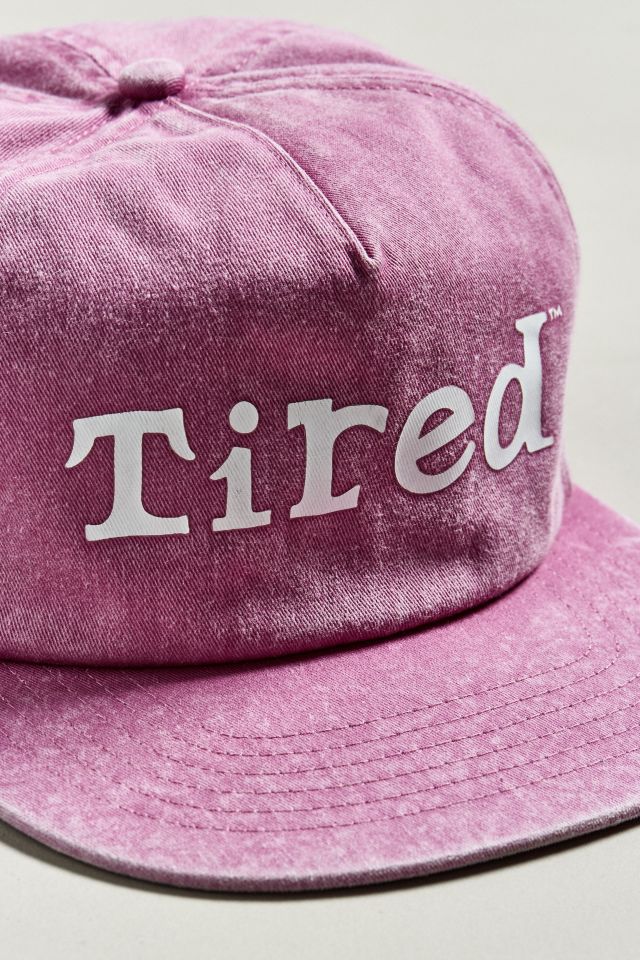 Tired Washed Logo Snapback hat #2
