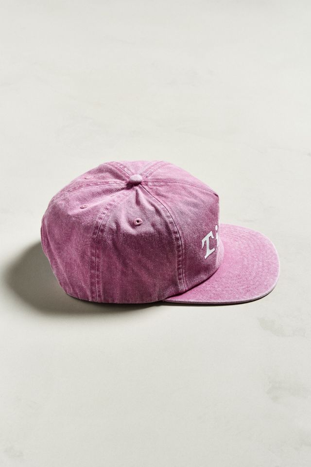 Tired Washed Logo Snapback hat #3