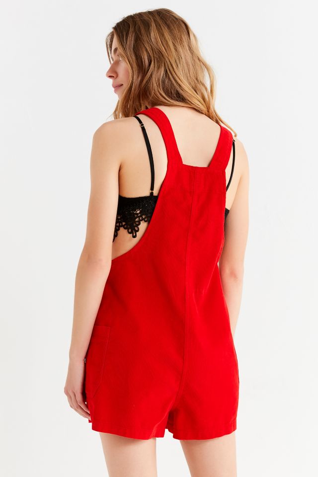 UO Button-Down Corduroy Romper #2