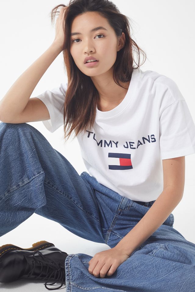 T-shirt à logo des années 90 Tommy Jeans #3