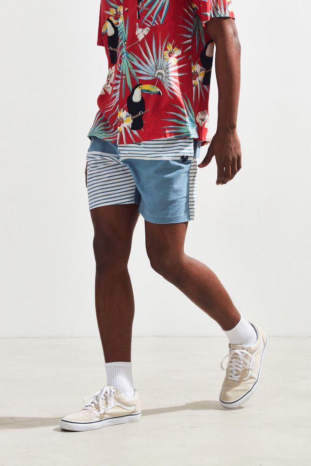 Shorts de baignade à rayures en blocs Titan Party Pants #1