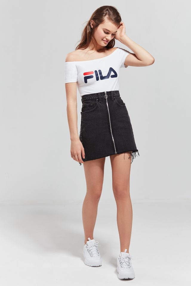 Fila off shoulder clearance top