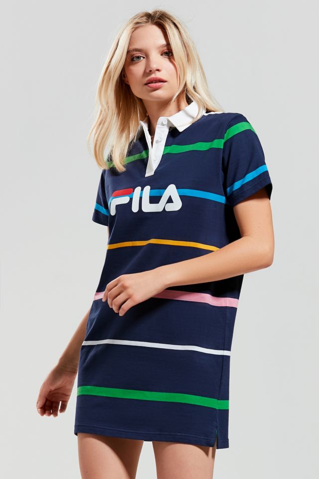 Fila striped dress hotsell