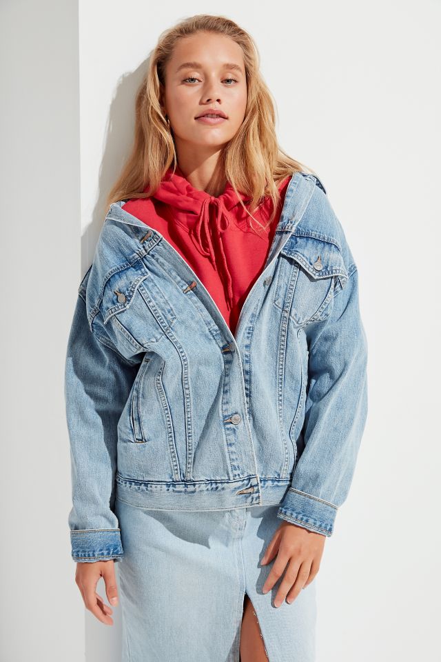 Levi’s Oversized Denim Trucker Jacket #1