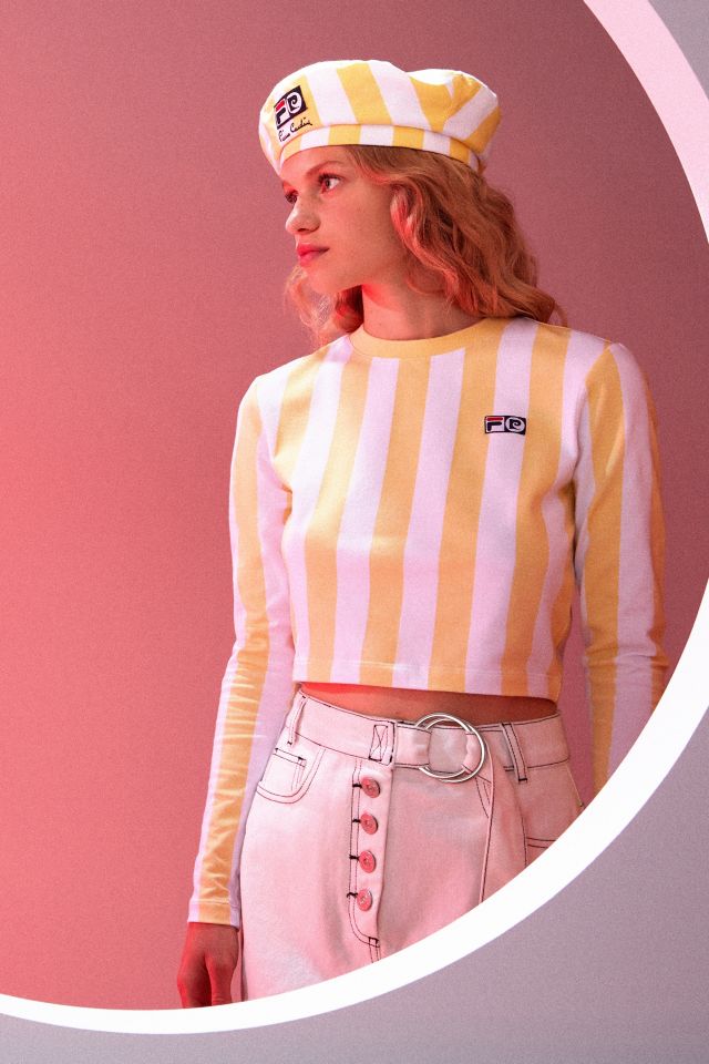 FILA + Pierre Cardin Striped Beret