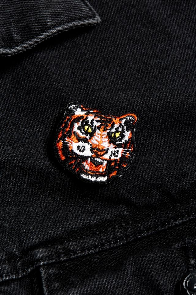 Embroidered Tiger Pin #2