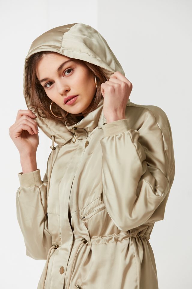 UO Mirabelle Satin Parka #2