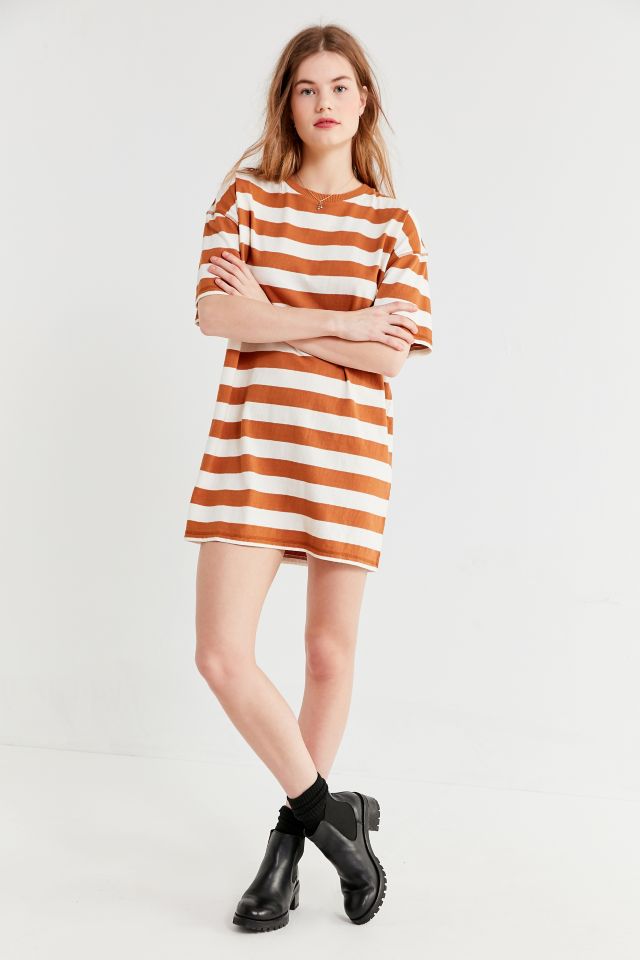 UO Sydney Striped T-Shirt Dress #3