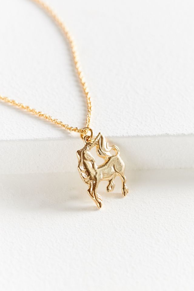 Collier à breloque de licorne #1