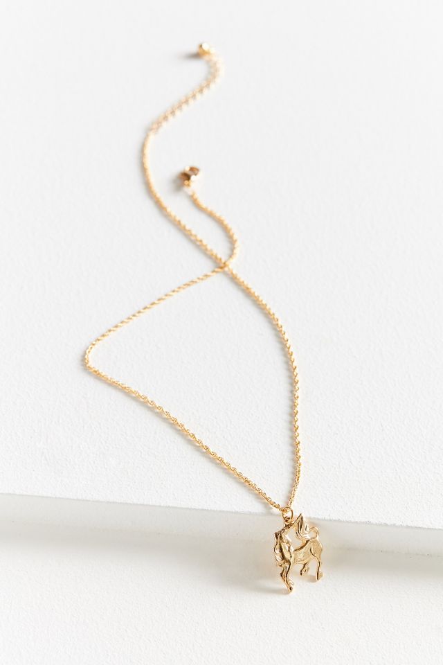Collier à breloque de licorne #2