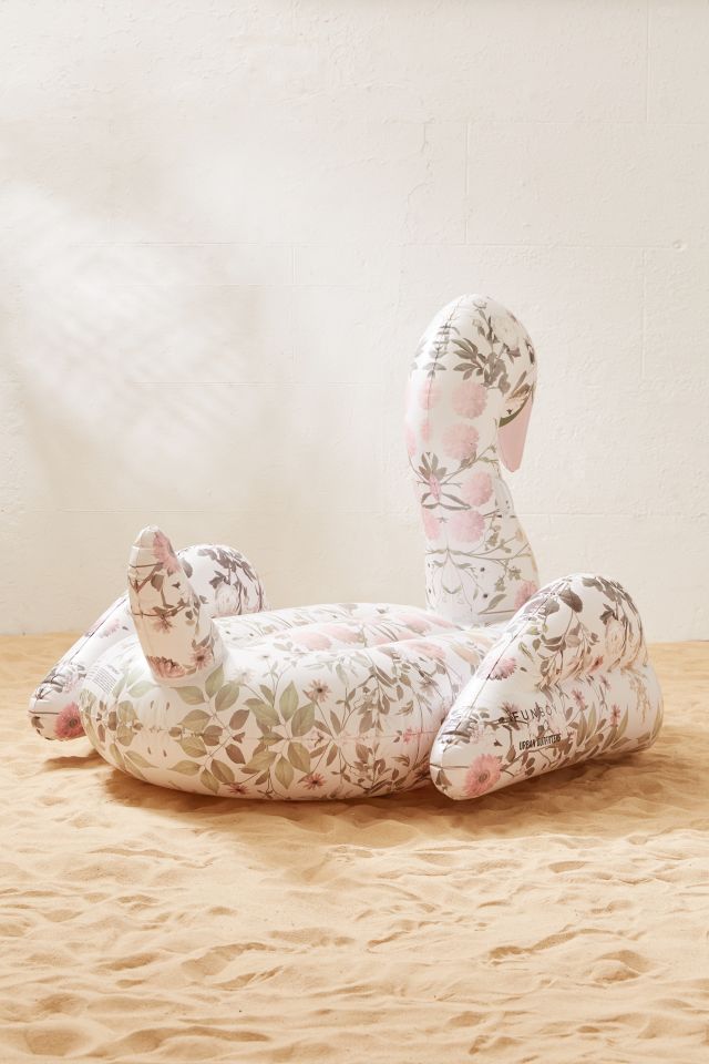 FUNBOY For UO Floral Swan Pool Float #3